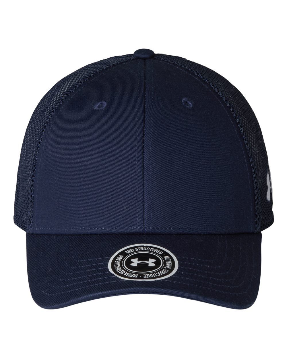 Under Armour 6013112 Team Mid Trucker Cap - Midnight Navy White