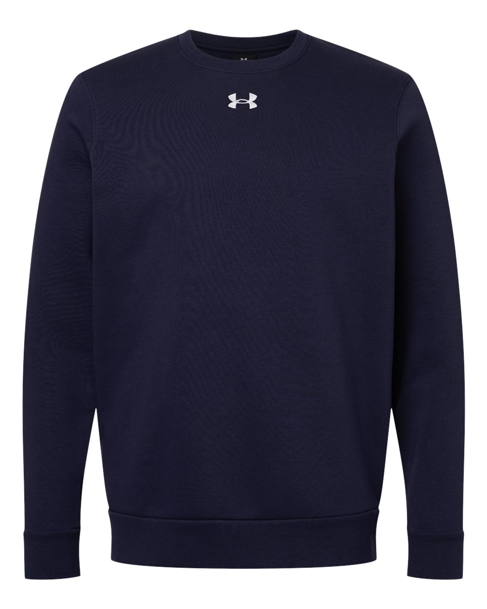 Under Armour 6014160 Men’s Team Icon Fleece Crew - Midnight Navy White