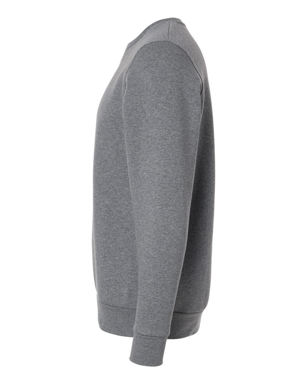 Under Armour 6014160 Men’s Team Icon Fleece Crew - Pitch Grey Medium Heather White