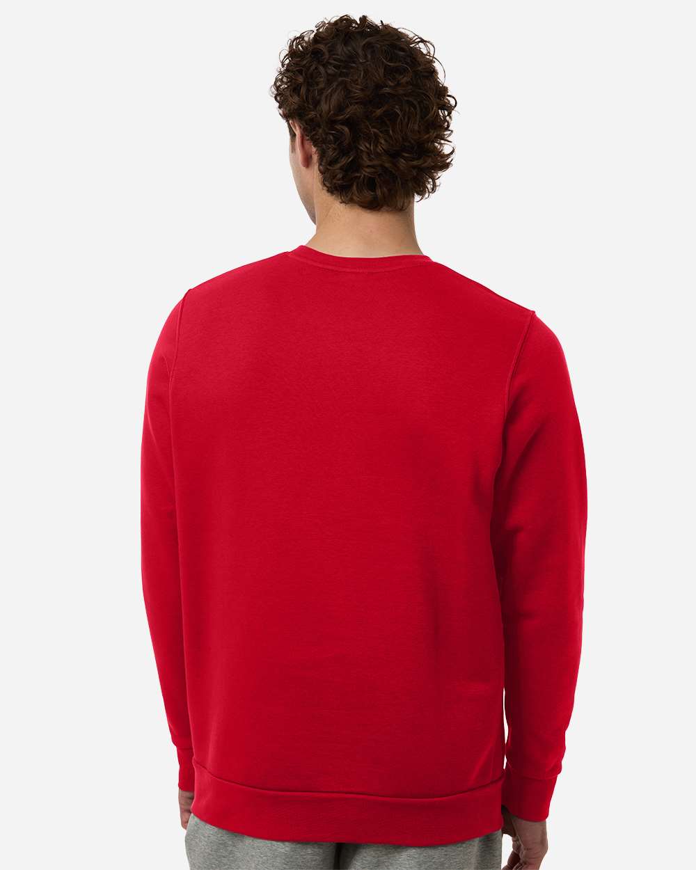 Under Armour 6014160 Men’s Team Icon Fleece Crew - Red White