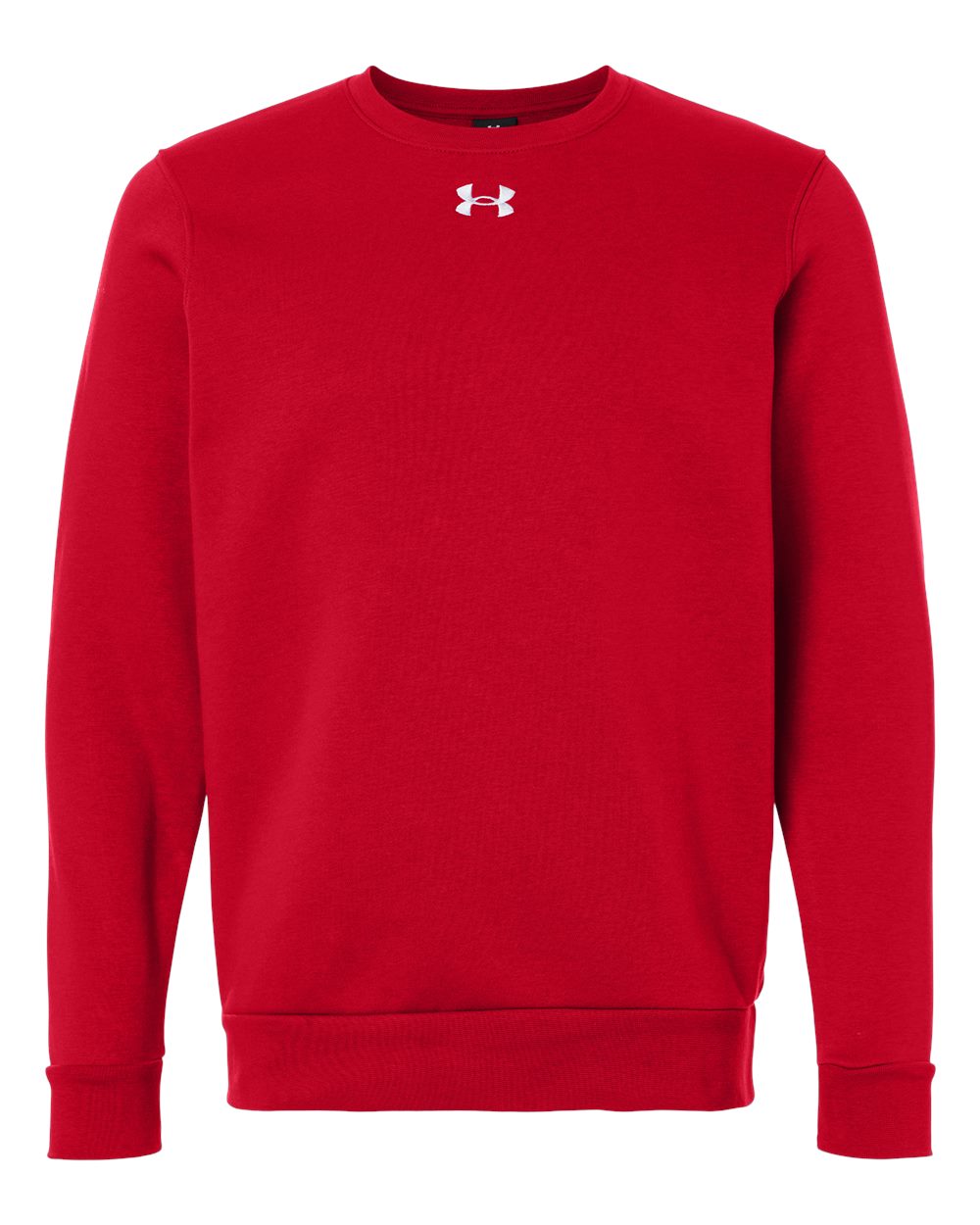 Under Armour 6014160 Men’s Team Icon Fleece Crew - Red White