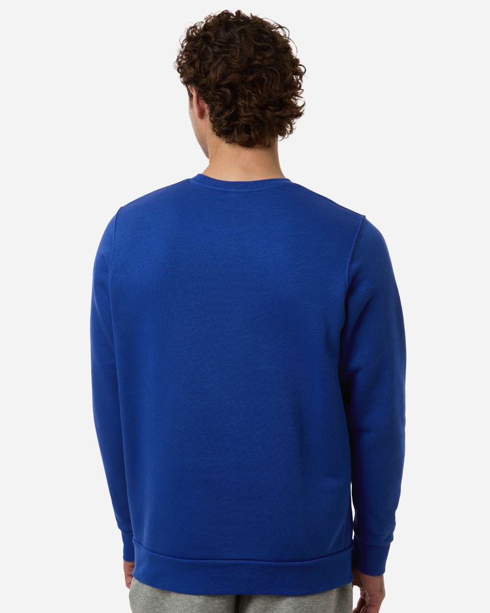 Under Armour 6014160 Men’s Team Icon Fleece Crew - Royal White