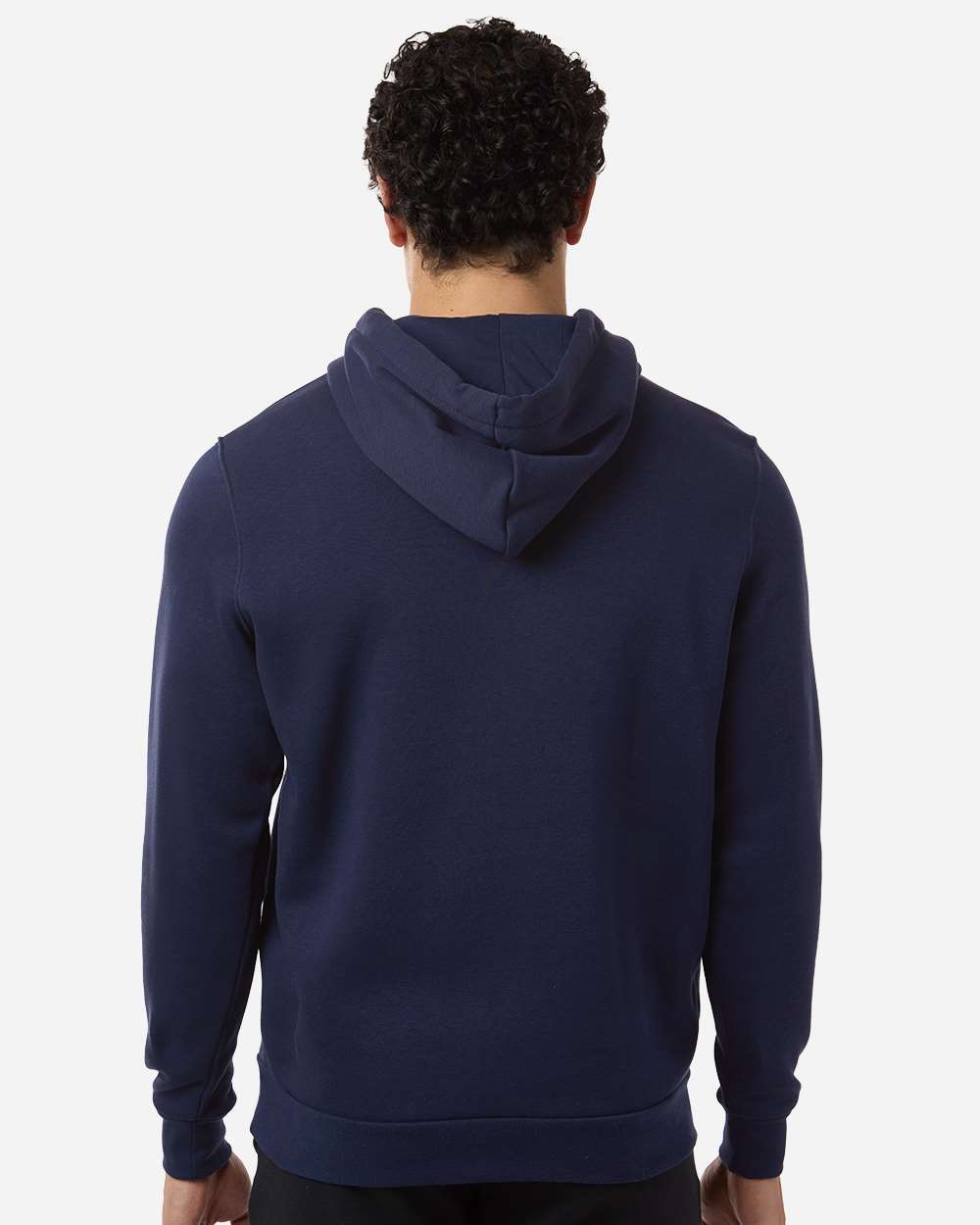 Under Armour 6014161 Men’s Team Icon Fleece Hooded Sweatshirt - Midnight Navy White