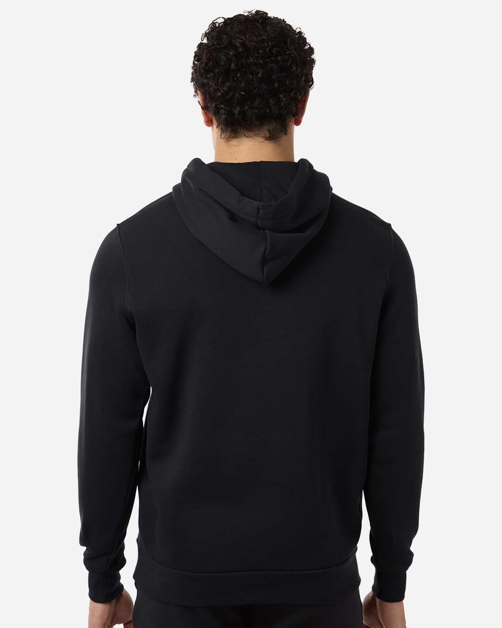 Under Armour 6014161 Men’s Team Icon Fleece Hooded Sweatshirt - Black White