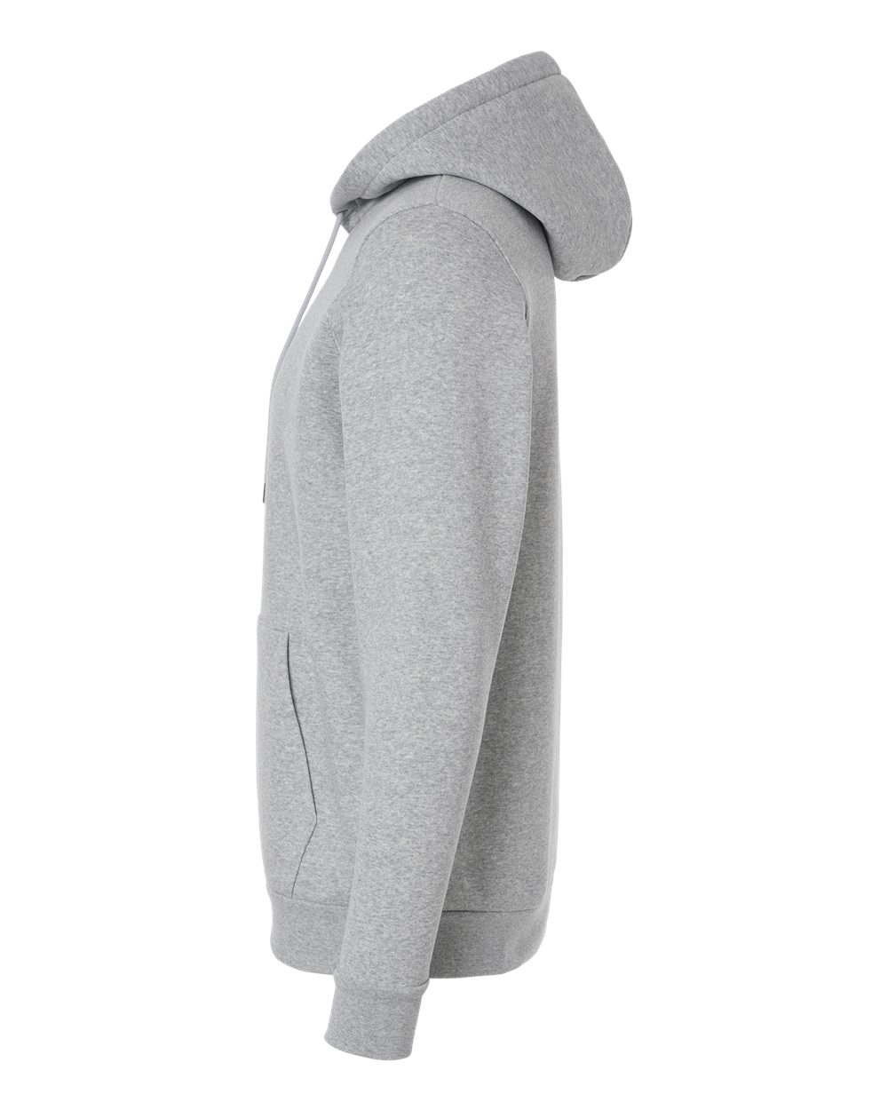 Under Armour 6014161 Men’s Team Icon Fleece Hooded Sweatshirt - Mod Grey Light Heather White
