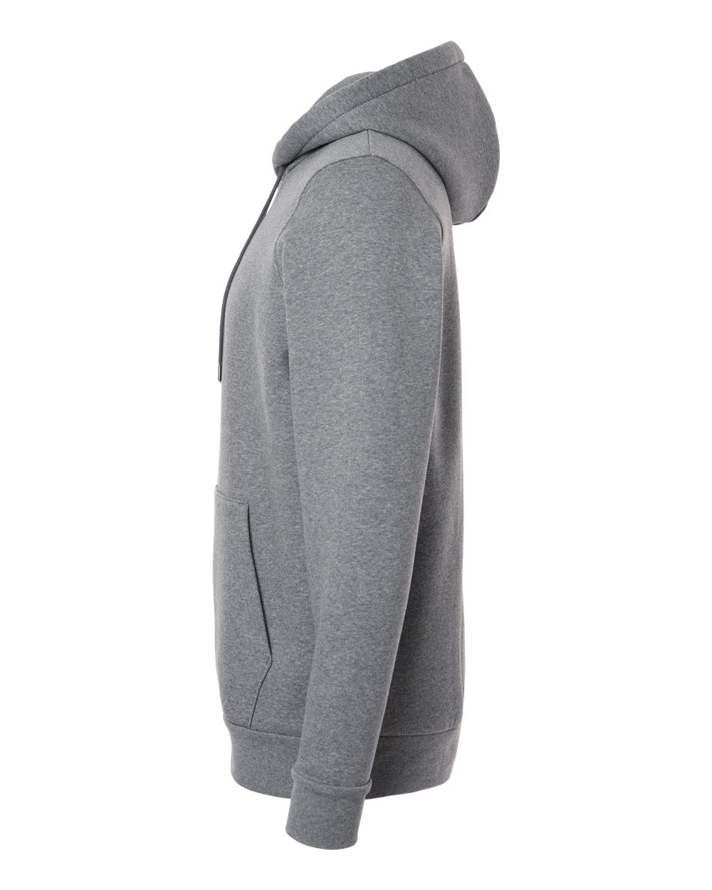Under Armour 6014161 Men’s Team Icon Fleece Hooded Sweatshirt - Pitch Grey Medium Heather White