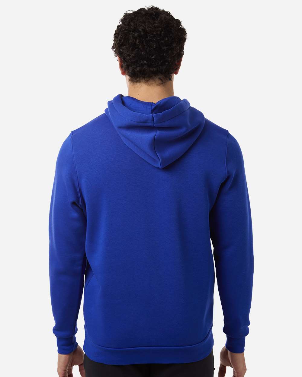 Under Armour 6014161 Men’s Team Icon Fleece Hooded Sweatshirt - Royal White