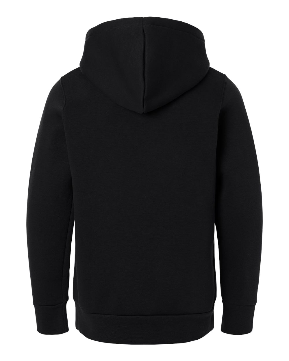 Under Armour 6014162 Youth Team Icon Fleece Hooded Sweatshirt - Black White