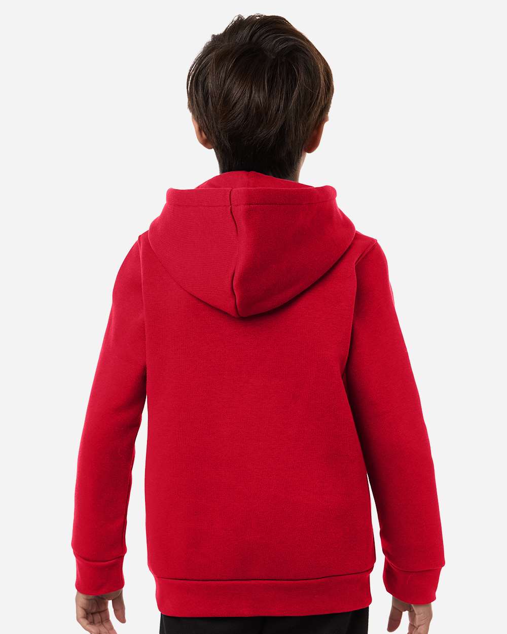 Under Armour 6014162 Youth Team Icon Fleece Hooded Sweatshirt - Red White