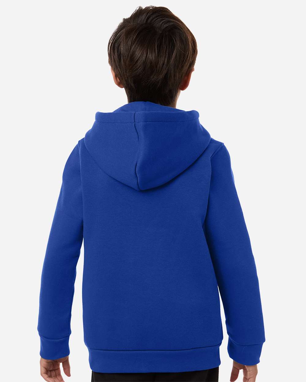 Under Armour 6014162 Youth Team Icon Fleece Hooded Sweatshirt - Royal White