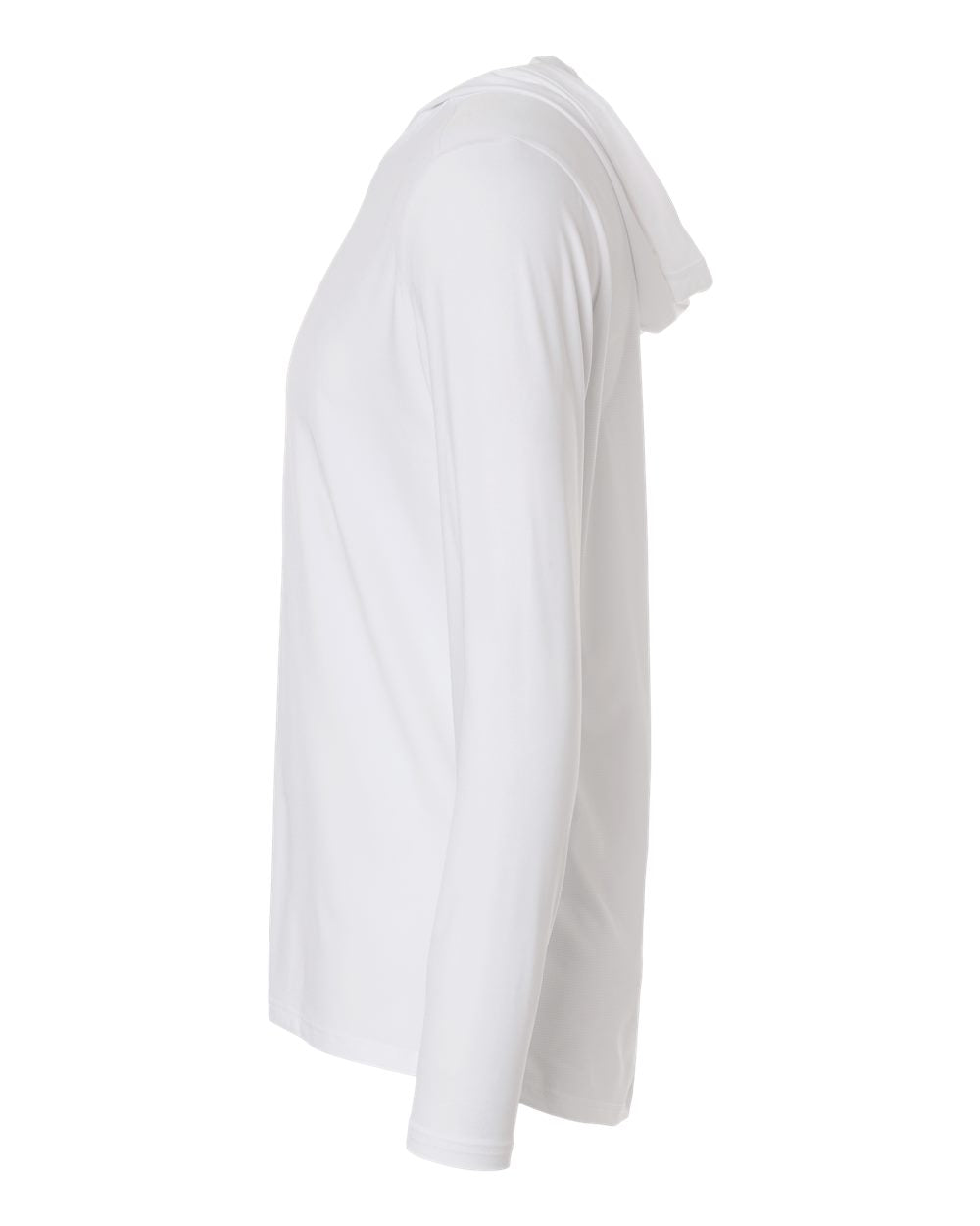 Under Armour 6014164 Men’s Team Vanish Hooded Long Sleeve T-shirt - White Pitch Grey