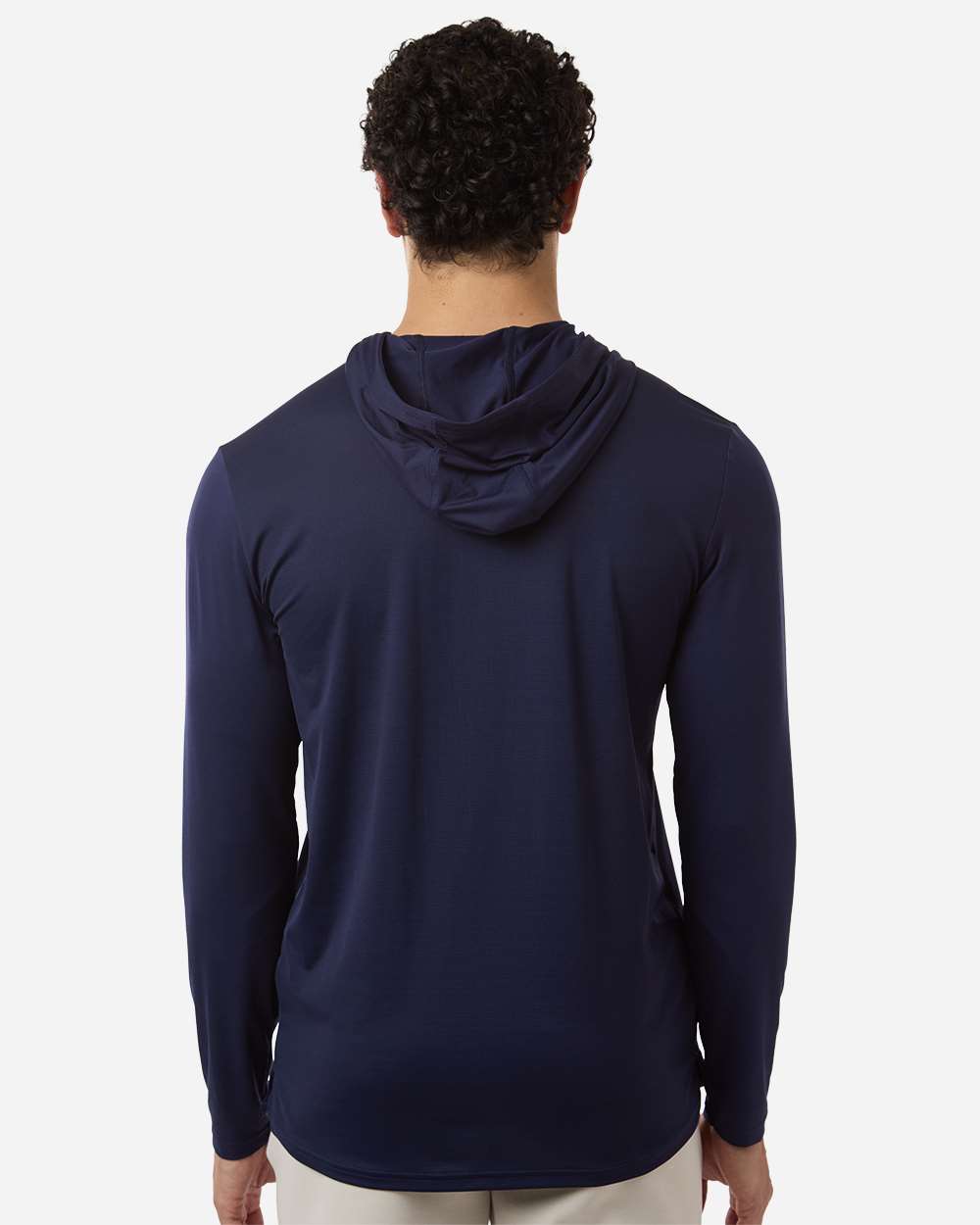 Under Armour 6014164 Men’s Team Vanish Hooded Long Sleeve T-shirt - Midnight Navy White