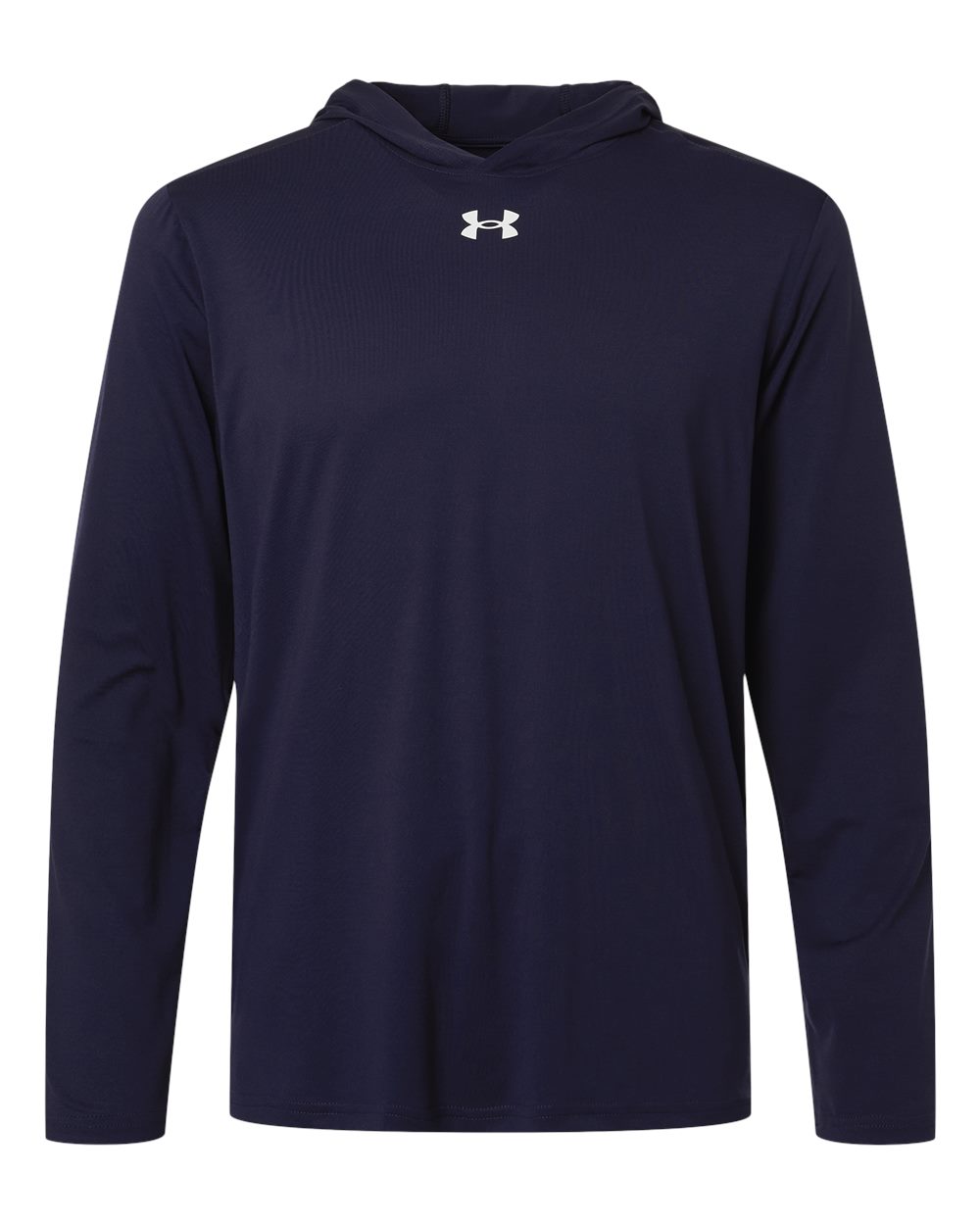 Under Armour 6014164 Men’s Team Vanish Hooded Long Sleeve T-shirt - Midnight Navy White