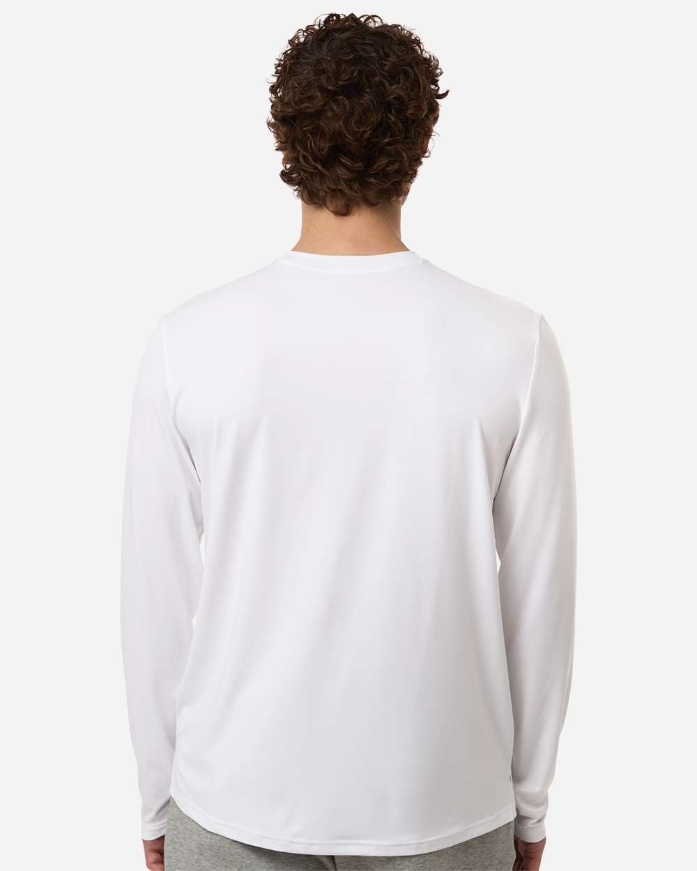 Under Armour 6014166 Men’s Team Vanish Long Sleeve T-shirt - White Pitch Grey