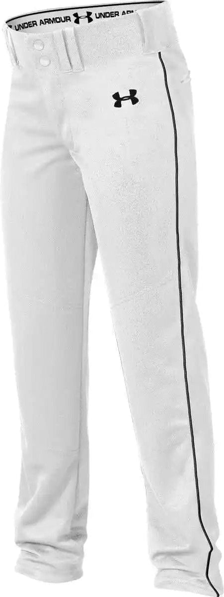 Under Armour Men’s Next Open Bottom Pant - White Black