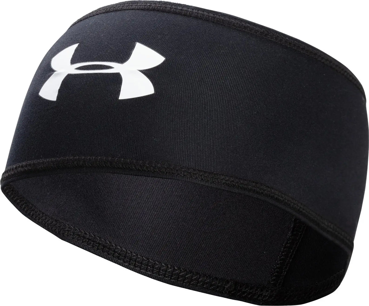 Under Armour Ua20880 Football Headband Skull Wrap Solid - Black