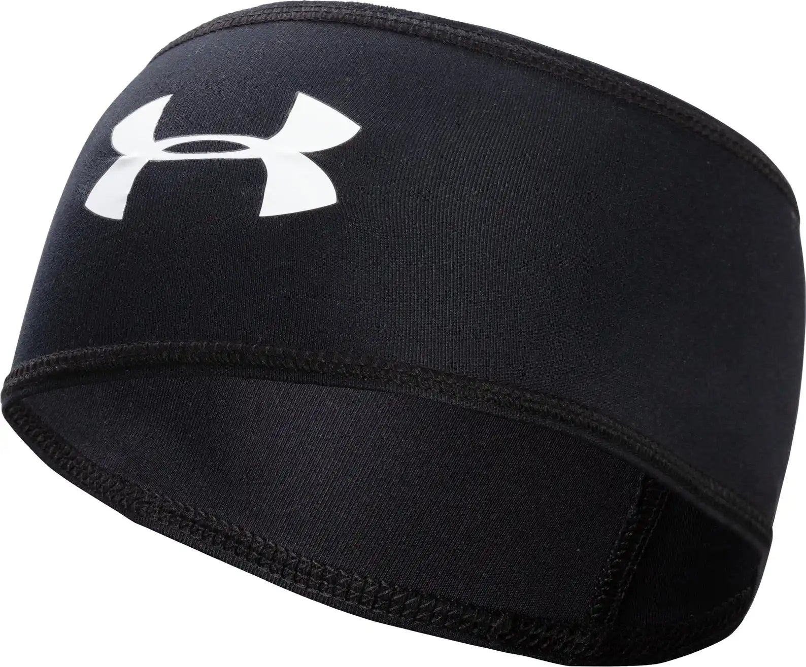Under Armour Ua20880 Football Headband Skull Wrap Solid - Black - Osfm