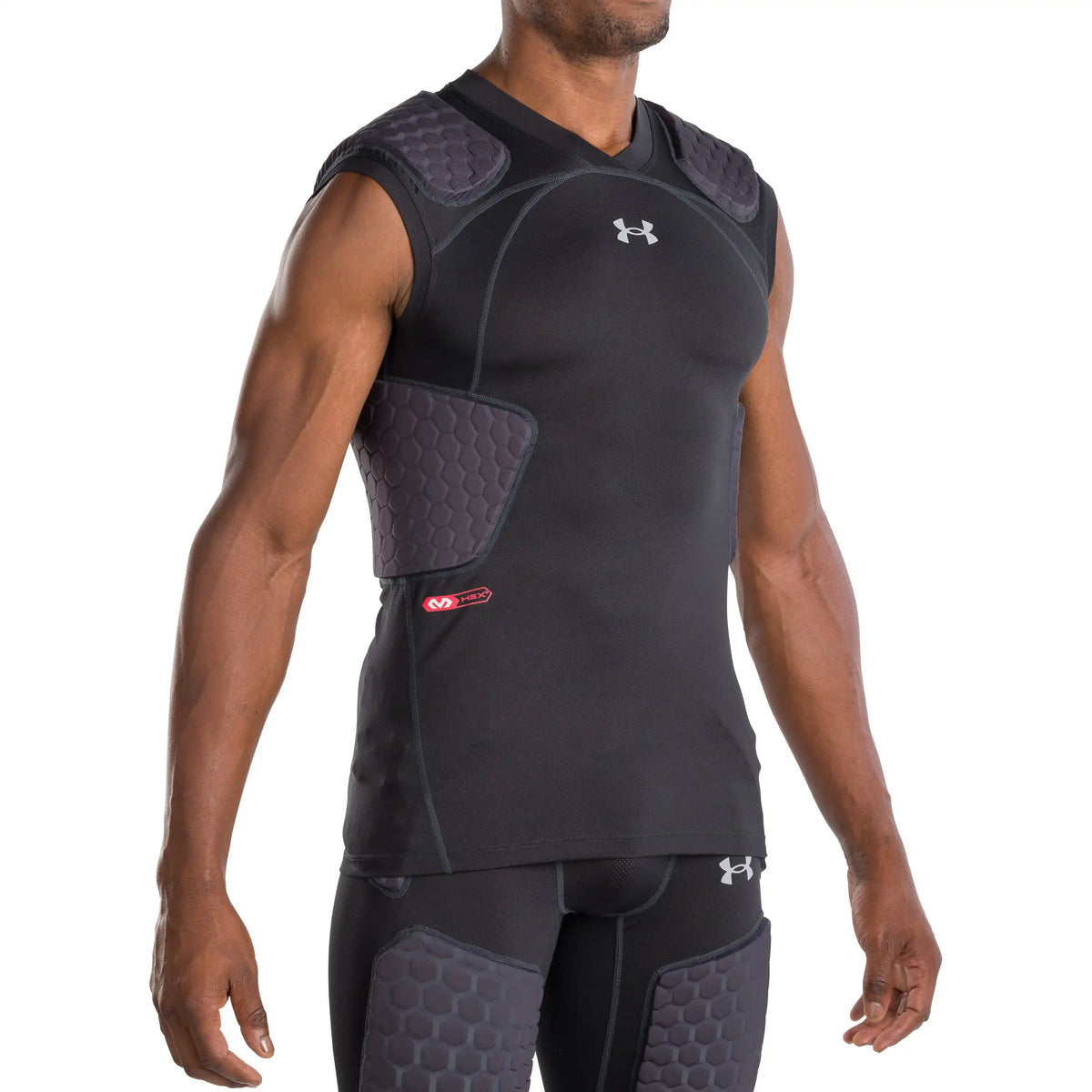 Under Armour Ua21280 Gameday Pro 5-pad Top - Black - s