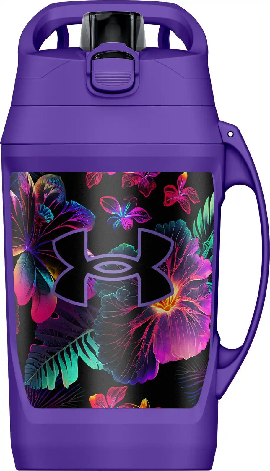 Under Armour Ua71250 Ua 64oz Playmaker Jug Print - Grape Floral - Floral / Osfa