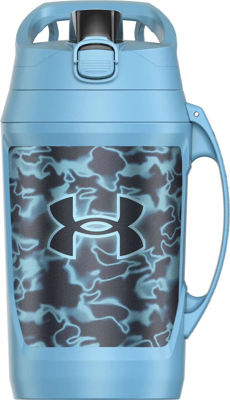 Under Armour Ua71250 Ua 64oz Playmaker Jug Print - Opal Blue Camo - Blue Camo / Osfa