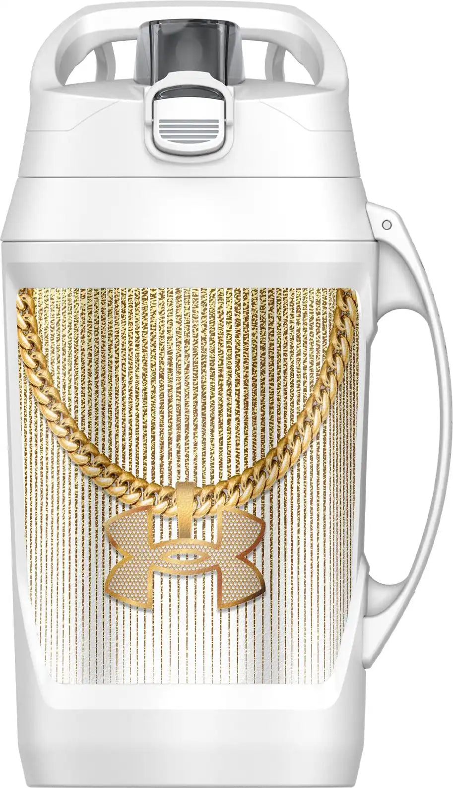 Under Armour Ua71250 Ua 64oz Playmaker Jug Print - White Charm - Charm / Osfa