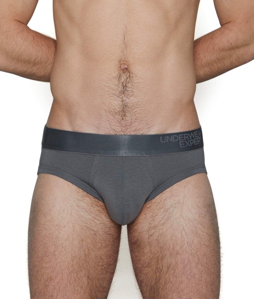 Underwear Expert Essentials Brief - Bedford Grey / Small