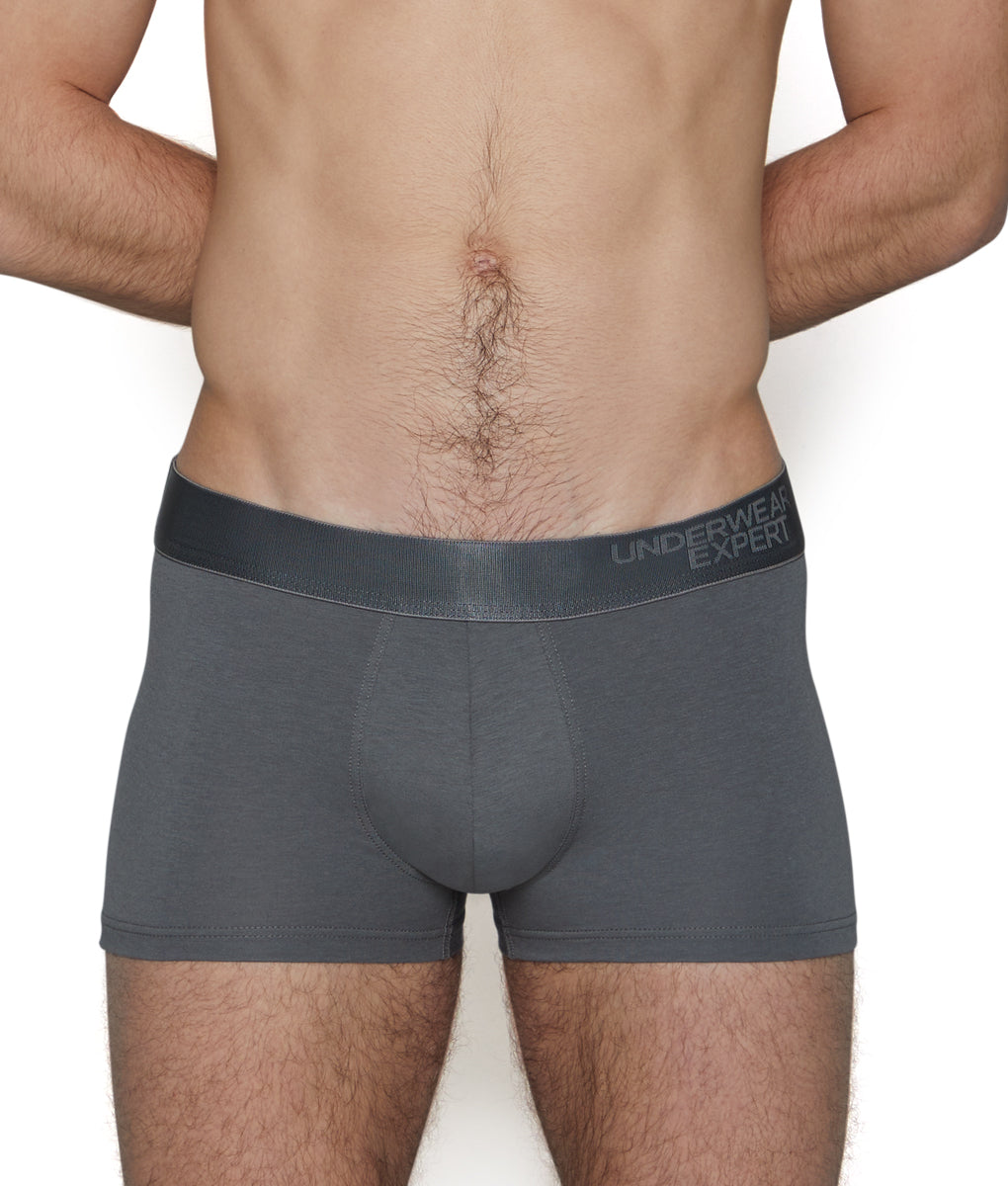 Underwear Expert Essentials Trunk - Bedford Grey / Small