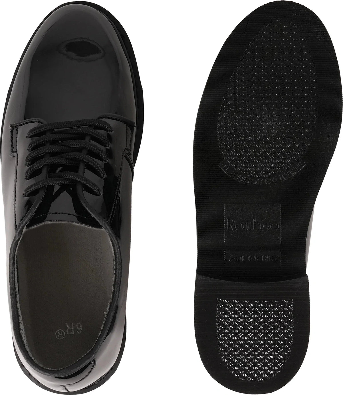 Uniform Hi-gloss Oxford Dress Shoe