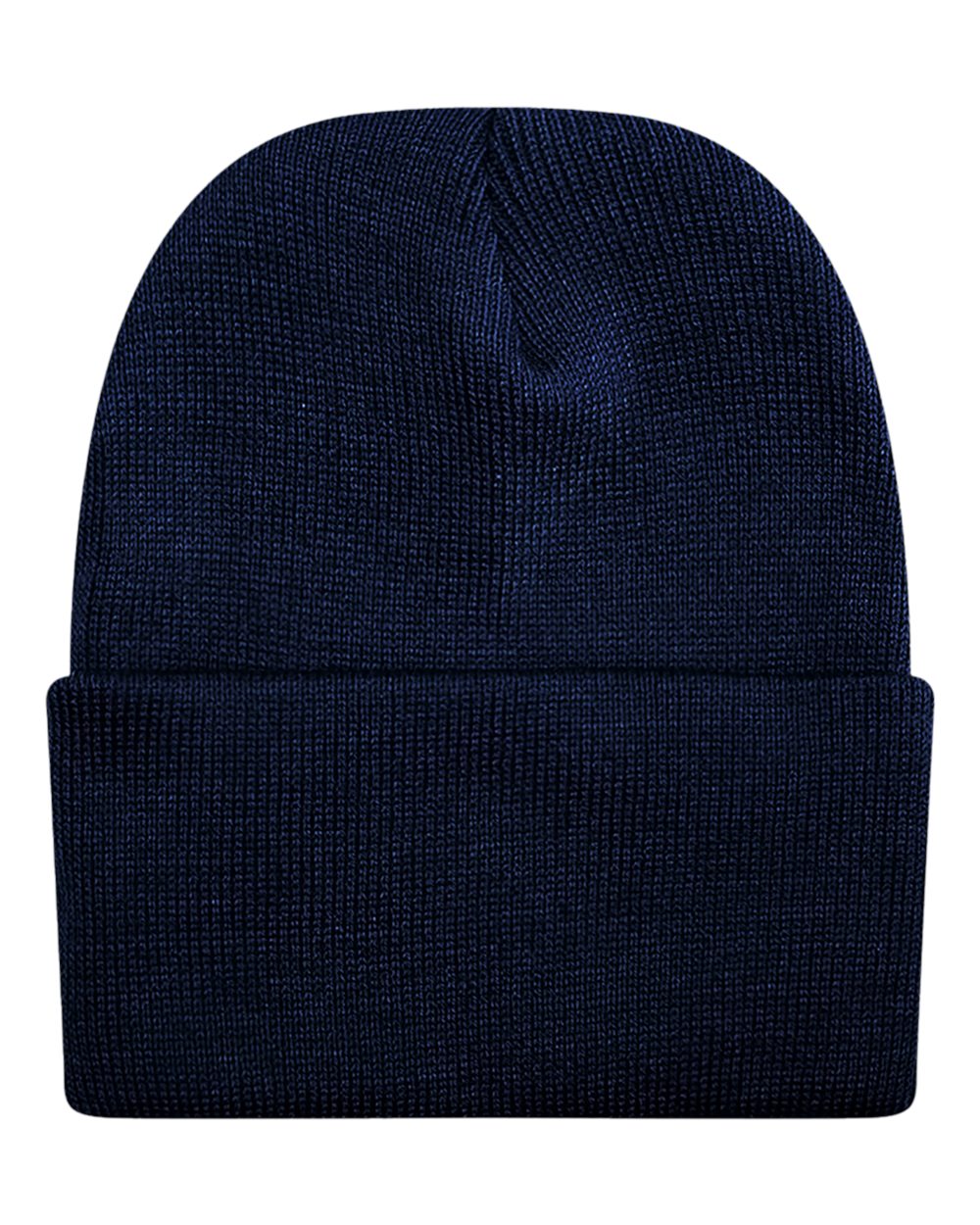 Unionwear 99c176 Solid Knit Ski Hat - Navy