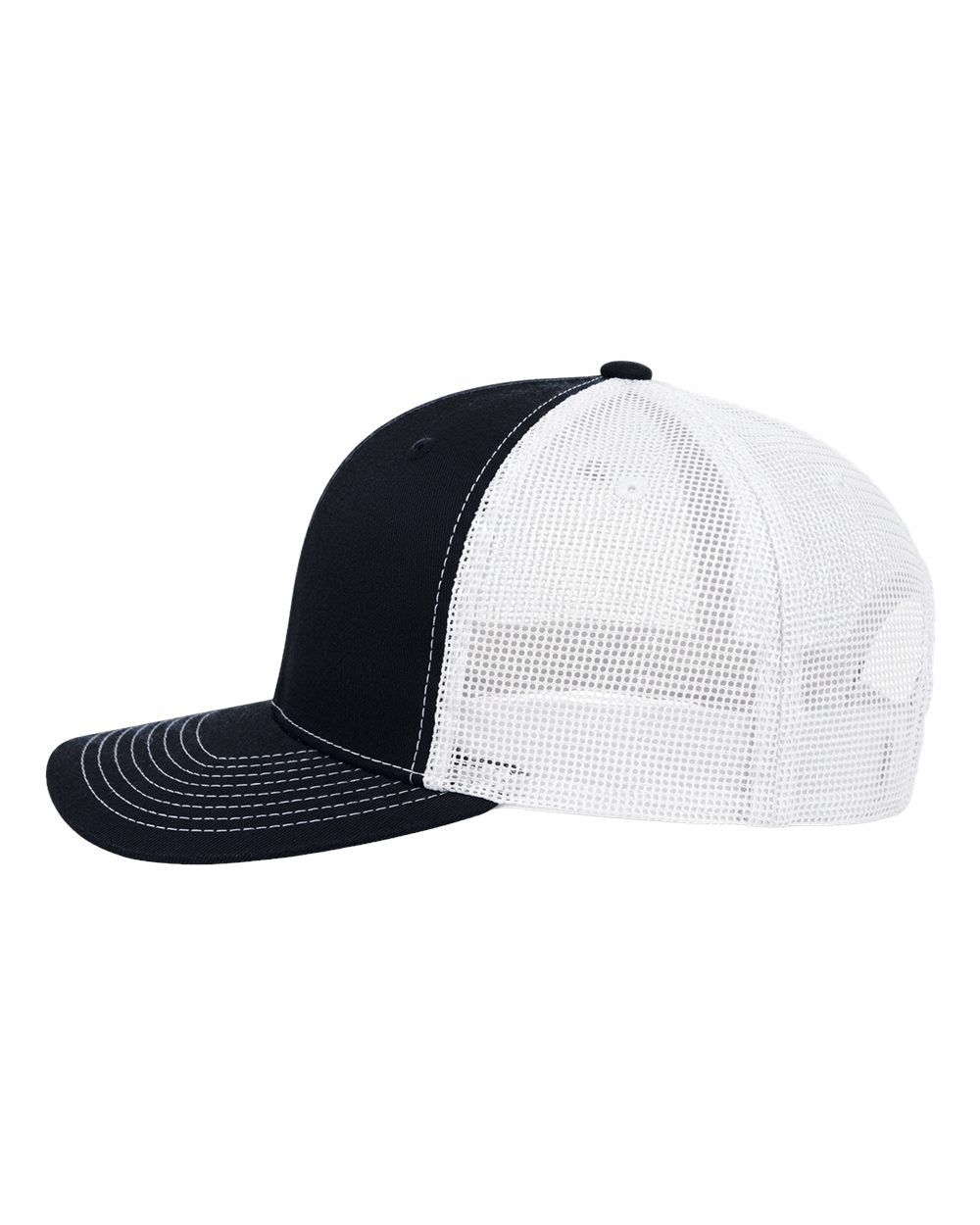 Unionwear F6bmlpe7 Two-tone Trucker Cap - Black White