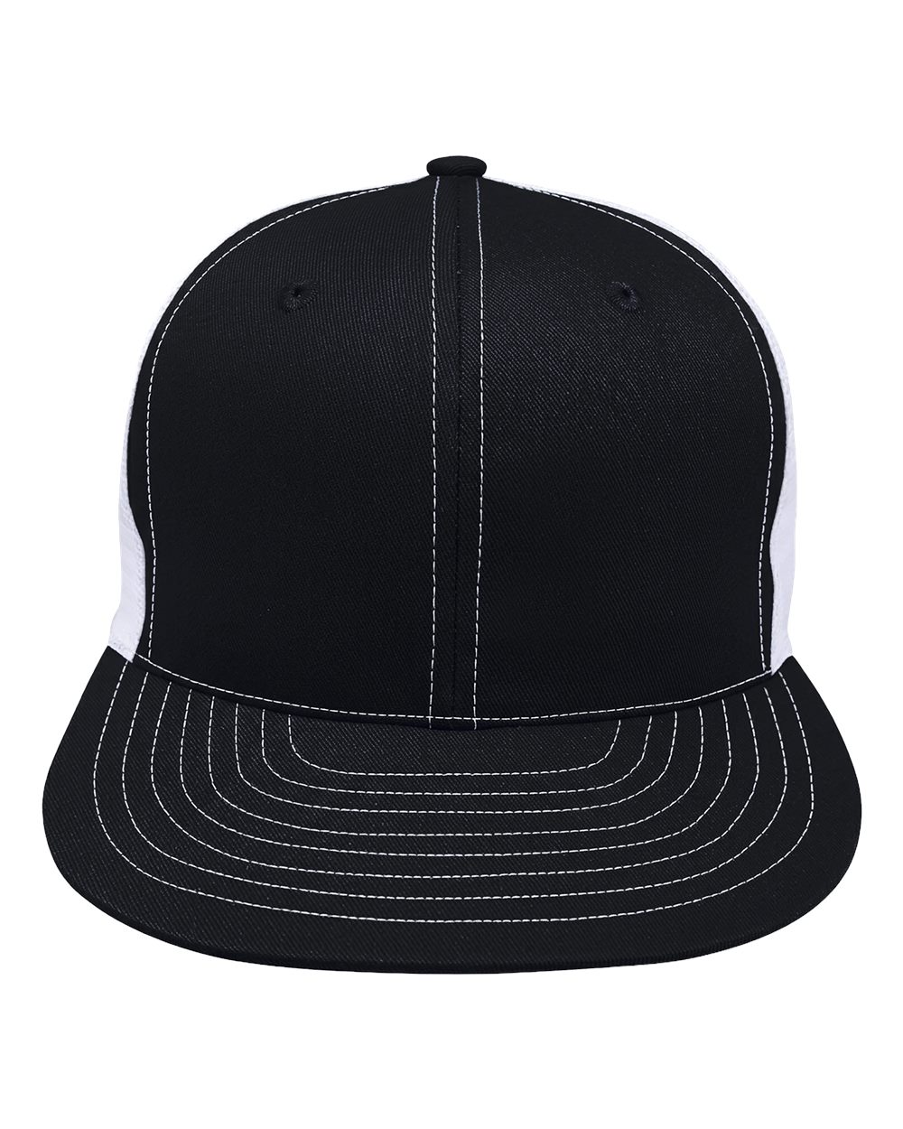 Unionwear F6bmlpe7 Two-tone Trucker Cap - Black White