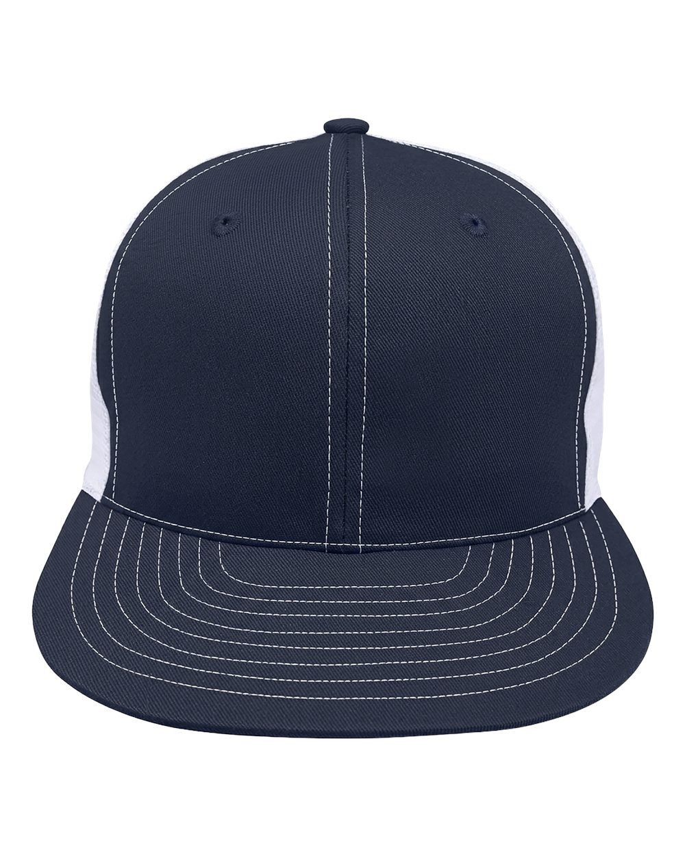 Unionwear F6bmlpe7 Two-tone Trucker Cap - Navy White