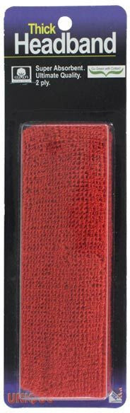 Unique Super Thick Headbands (1x) - Red