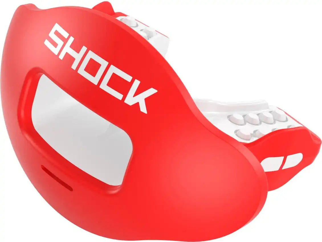 Shock Doctor 3500 Max Airflow 2.0 Lip Guard Conv Blk/wht Osfa - Red Wht - Wht