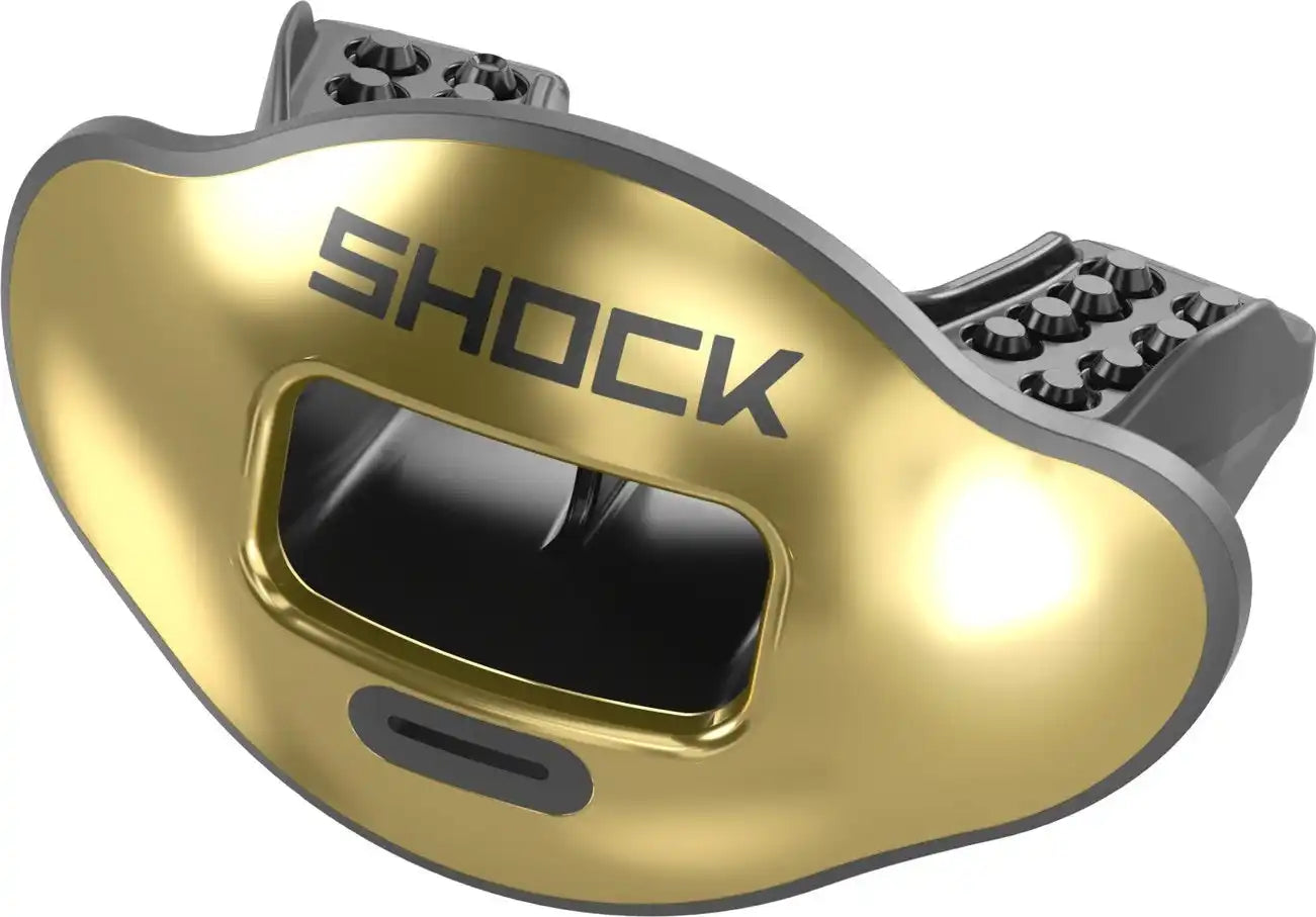 Shock Doctor 3500 Max Airflow 2.0 Lip Guard Conv Blk/wht Osfa - Blk Crmgld - Crmgld