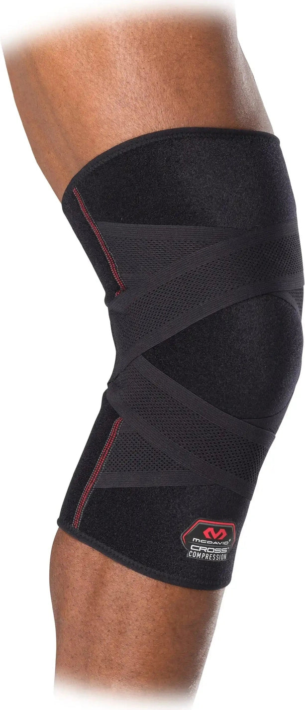 Mcdavid Md10620 Cross Compression Knee Sleeve - Black / s