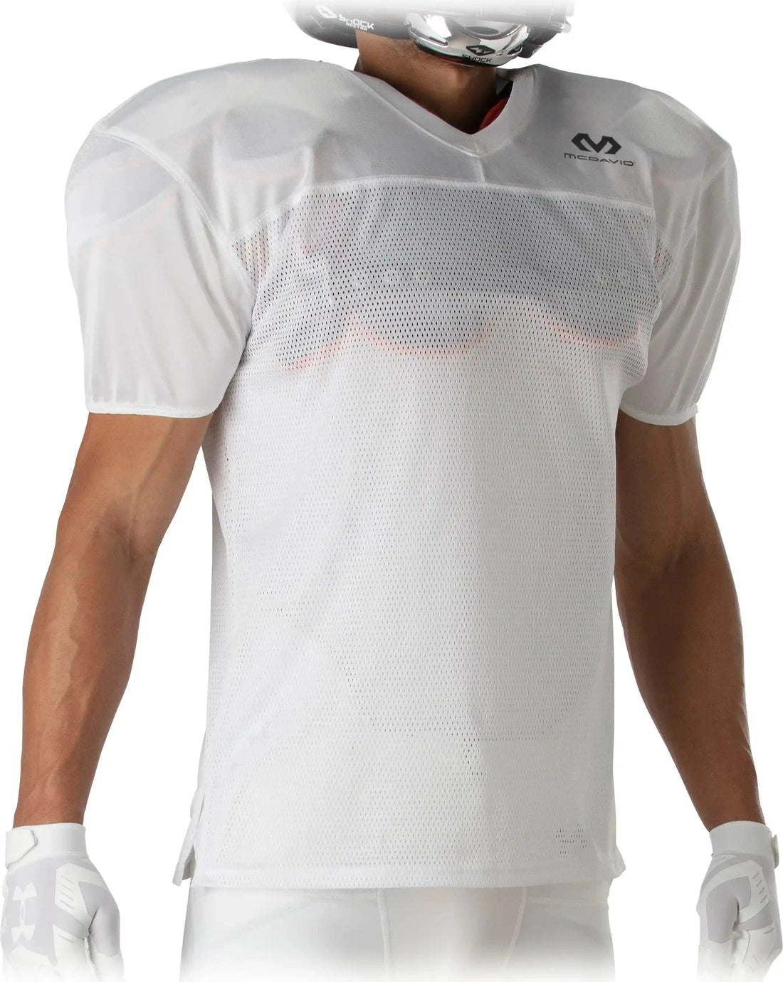 Mcdavid Md21580 Rival Football Practice Jersey - White - s
