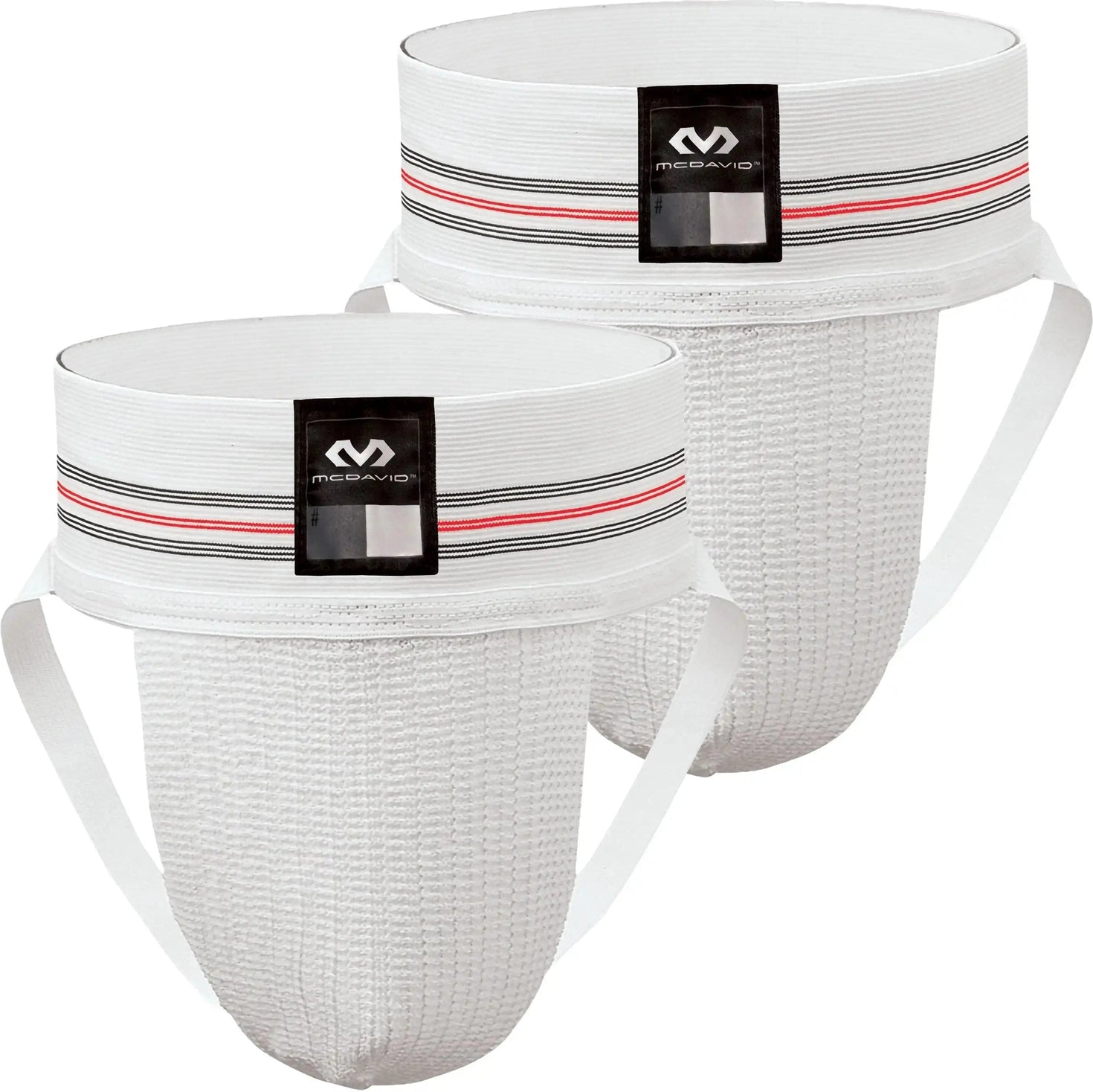 Mcdavid Md3110 Athletic Supporter 2-pk Wht - White - s