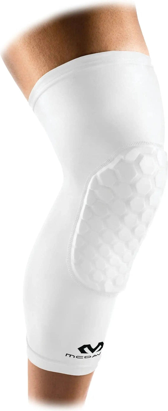 Mcdavid Md6446 Hex Leg Sleeve Pair Blk - White - s