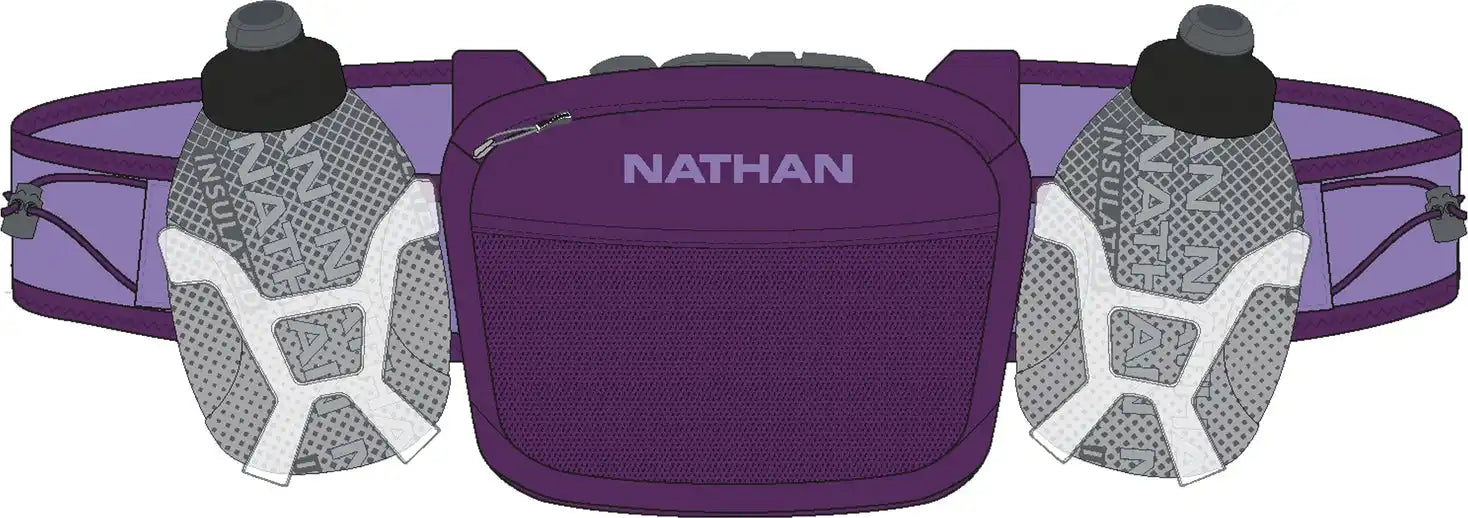 Nathan Sports Ns30510 Trail Mix Plus Insulated 3.0 - Imperial Purple Paisley - Purple Paisley / Osfm