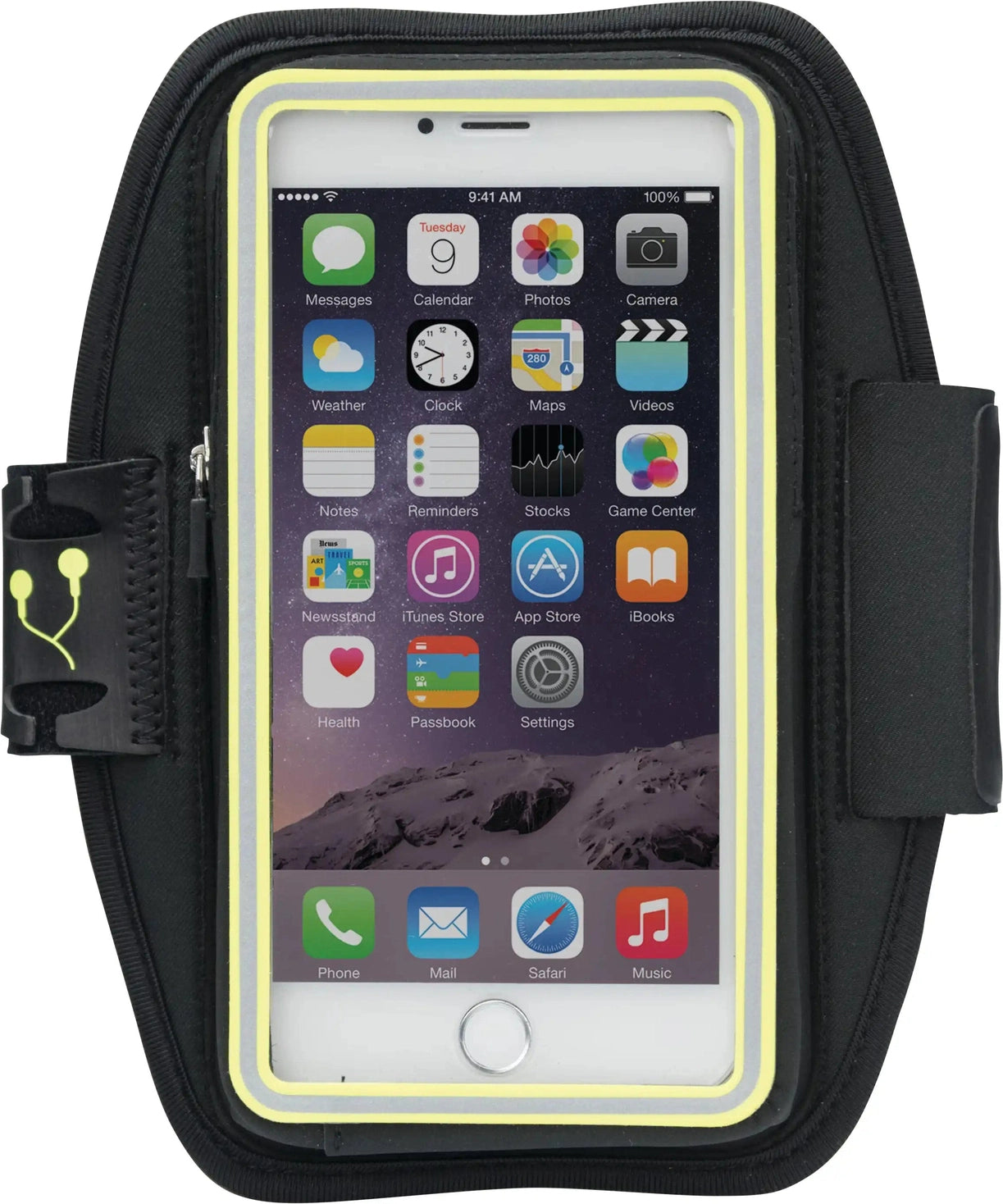 Nathan Sports Ns4942 Sonicstorm-black/safety - Blk Safyel / Osfm