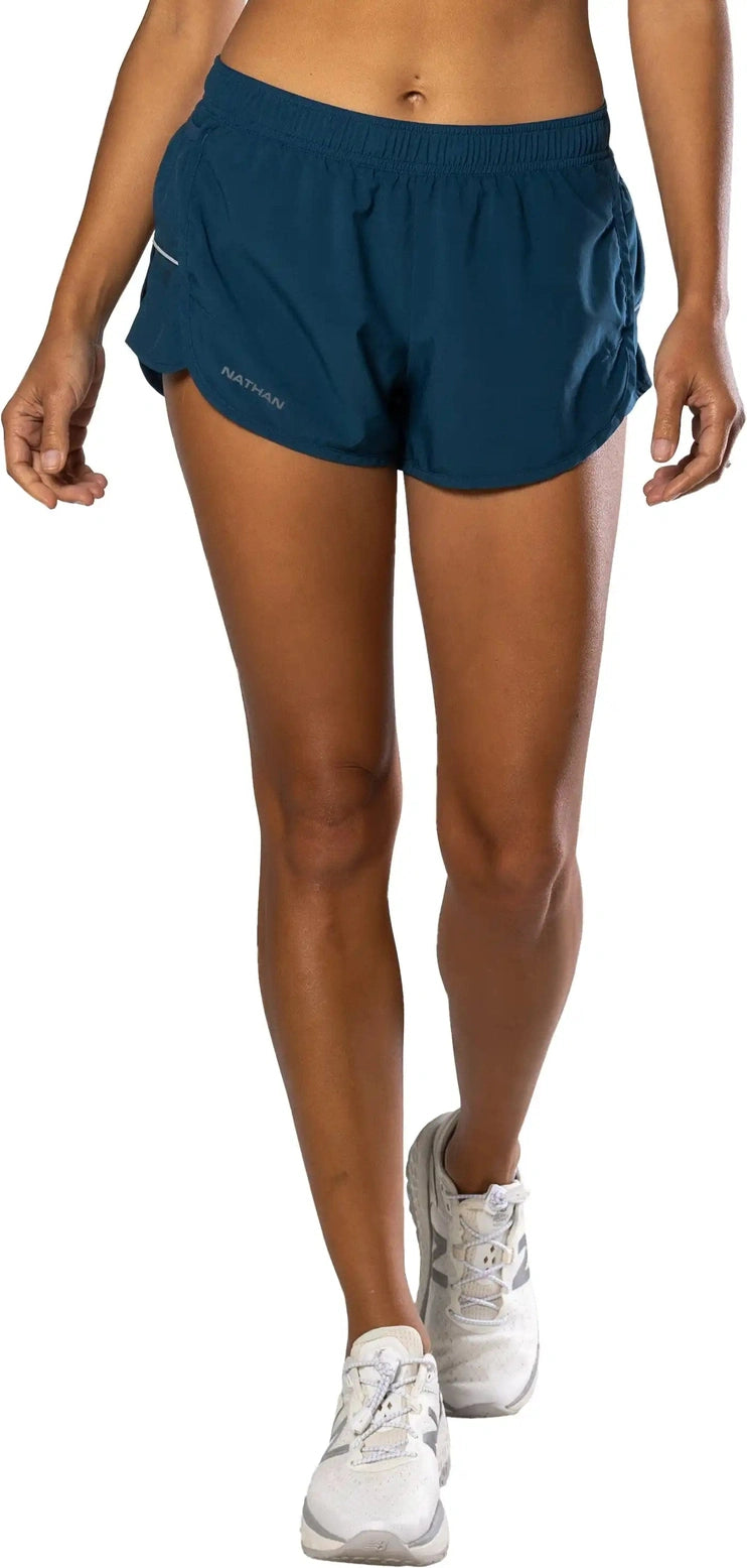 Nathan Sports Ns51400 Wm’s Essential Shorts 2.0 - Sailor Blue - Blue / Xs