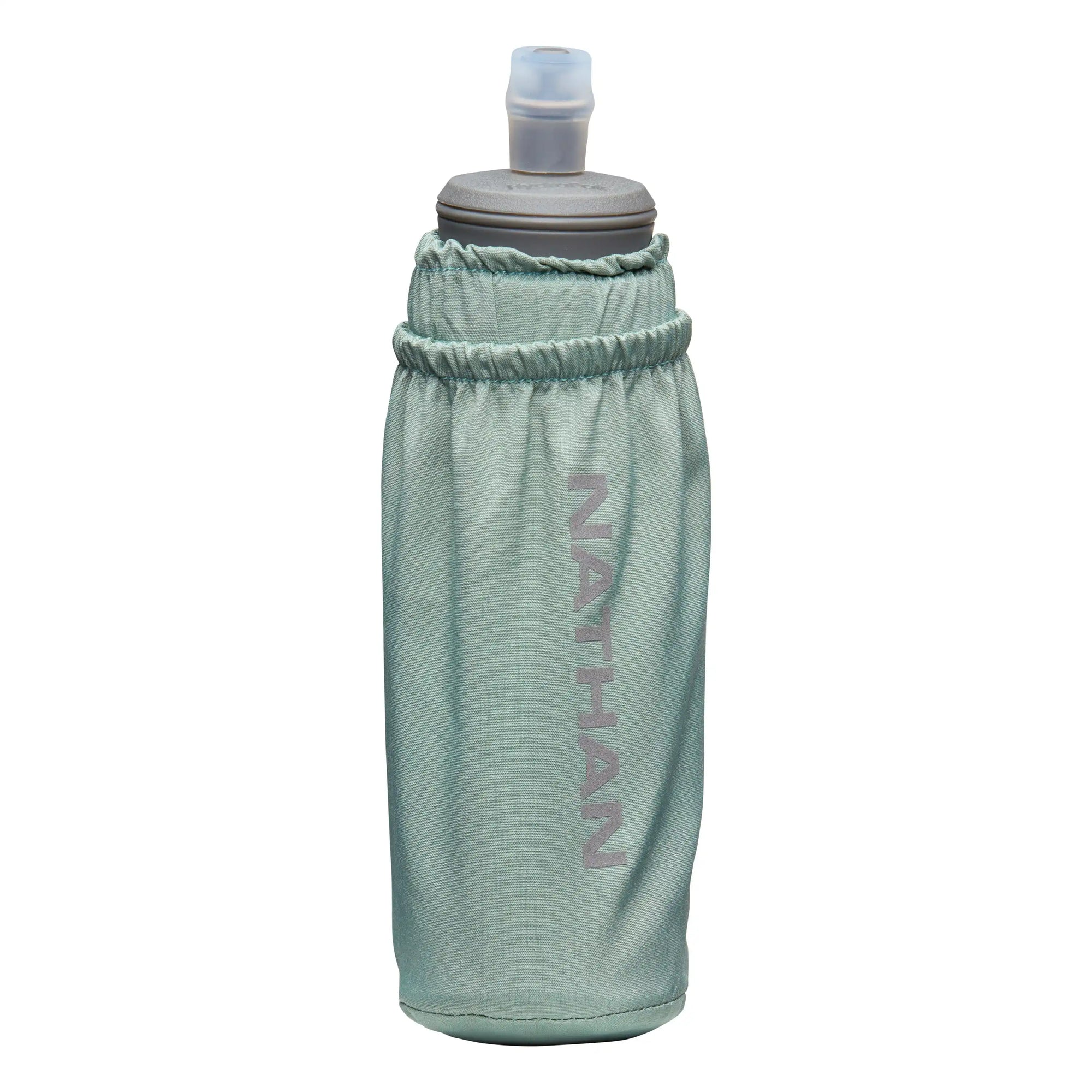 United Sports Brands Ns70720 Pinnacle 14oz Soft Flask - Sage Green Reflective Silver - Green Reflective Silver / Osfm