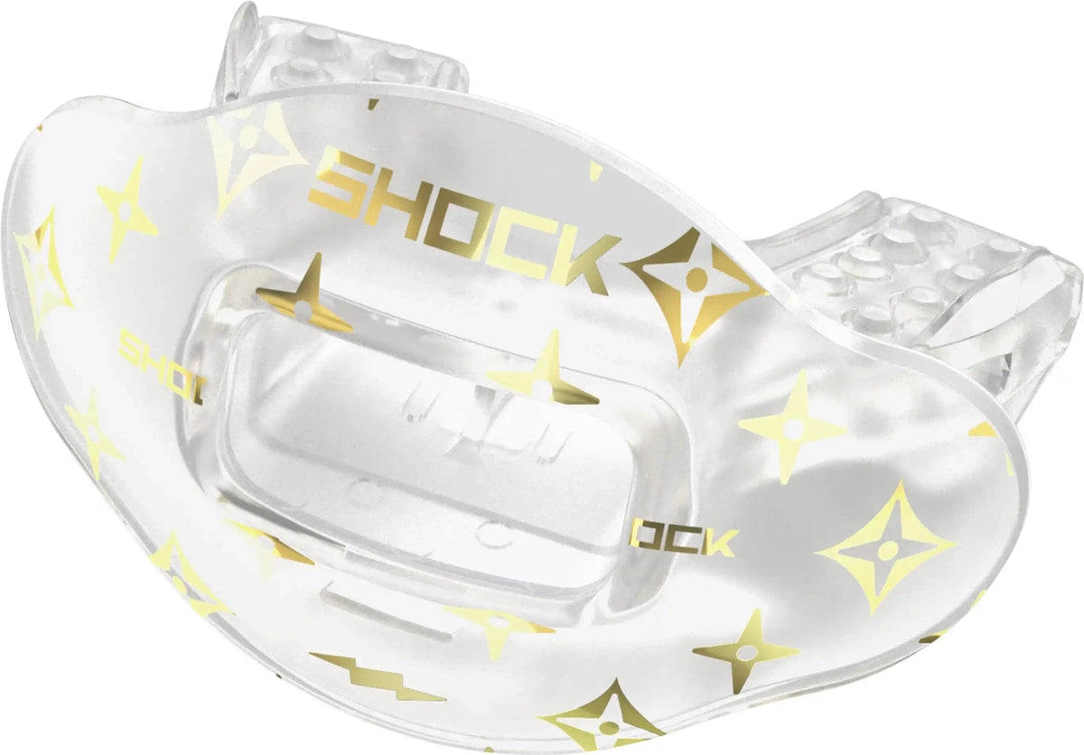Sock Doctor Sd10300 Max Airflow Lip Guard Stars & Stripes/gold - Clear Gold Lux - Gold Lux / Osfa