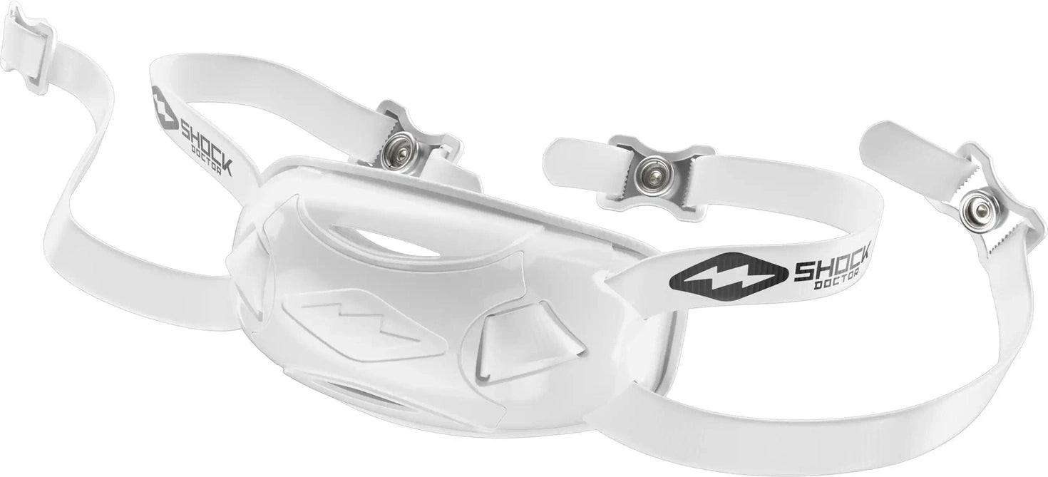 Sock Doctor Sd30830 Showtime Chin Strap Solid - White - Osfm
