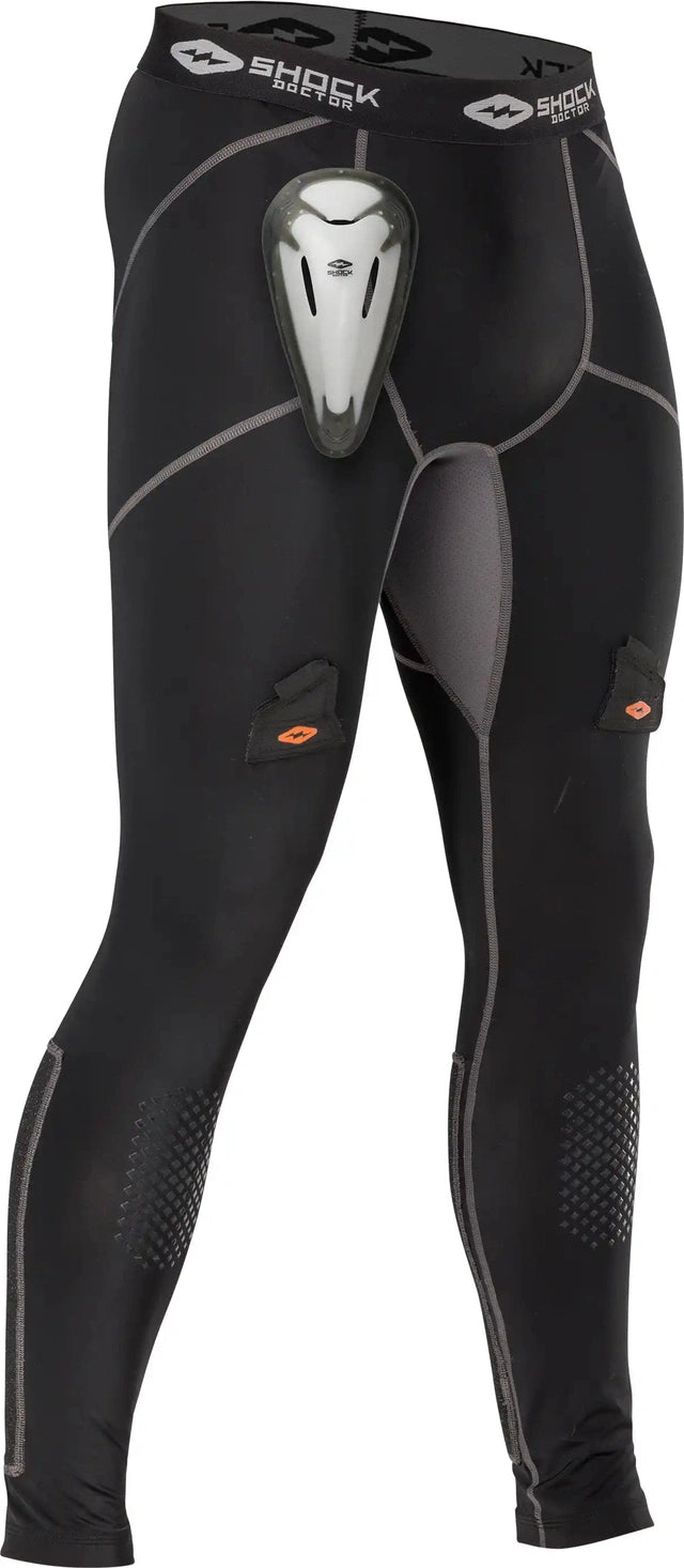 Sock Doctor Sd32030 Compression Cut Resistance Hockey Pant W/bioflex Cup - Black / Xs