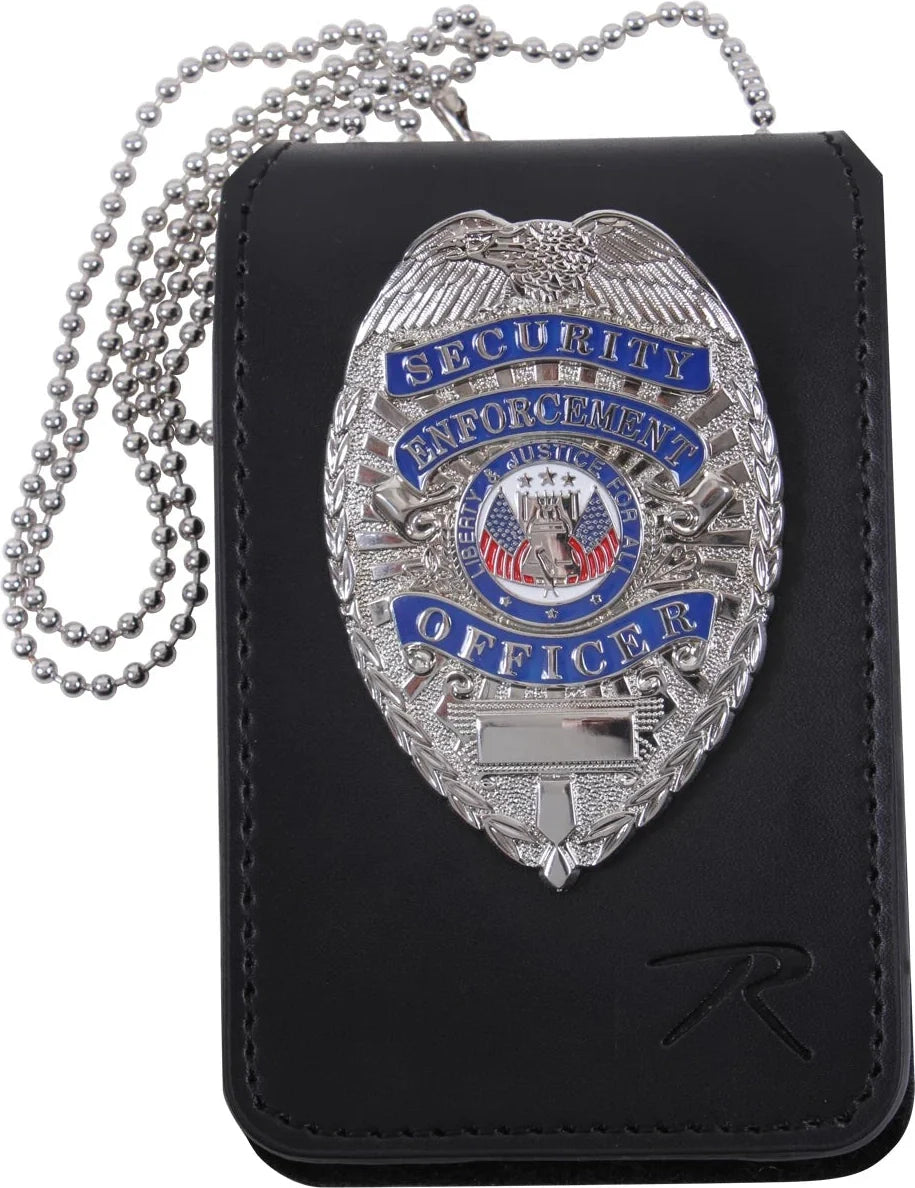 Universal Leather Badge & Id Holder
