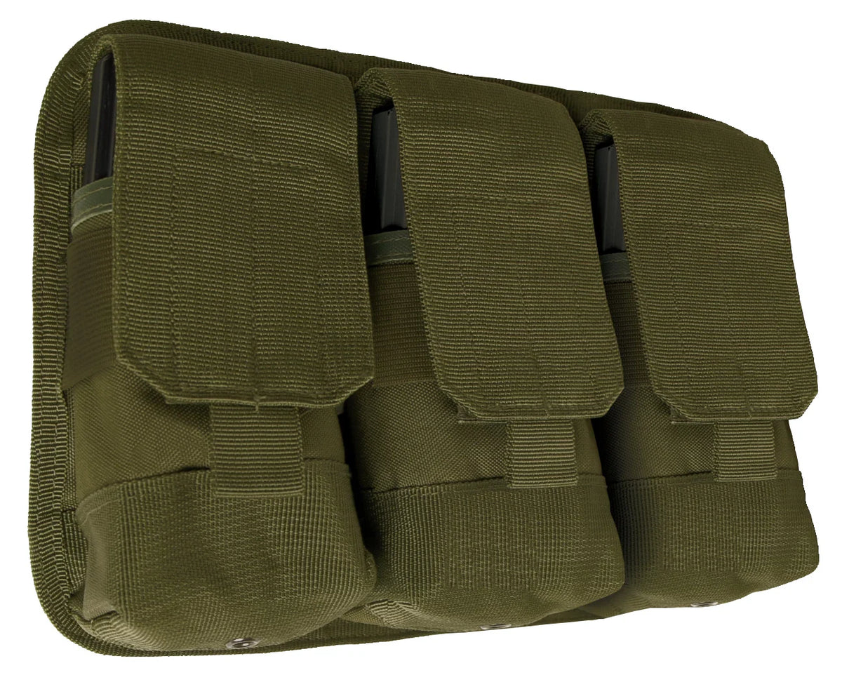Universal Triple Mag Rifle Pouch - Olive Drab