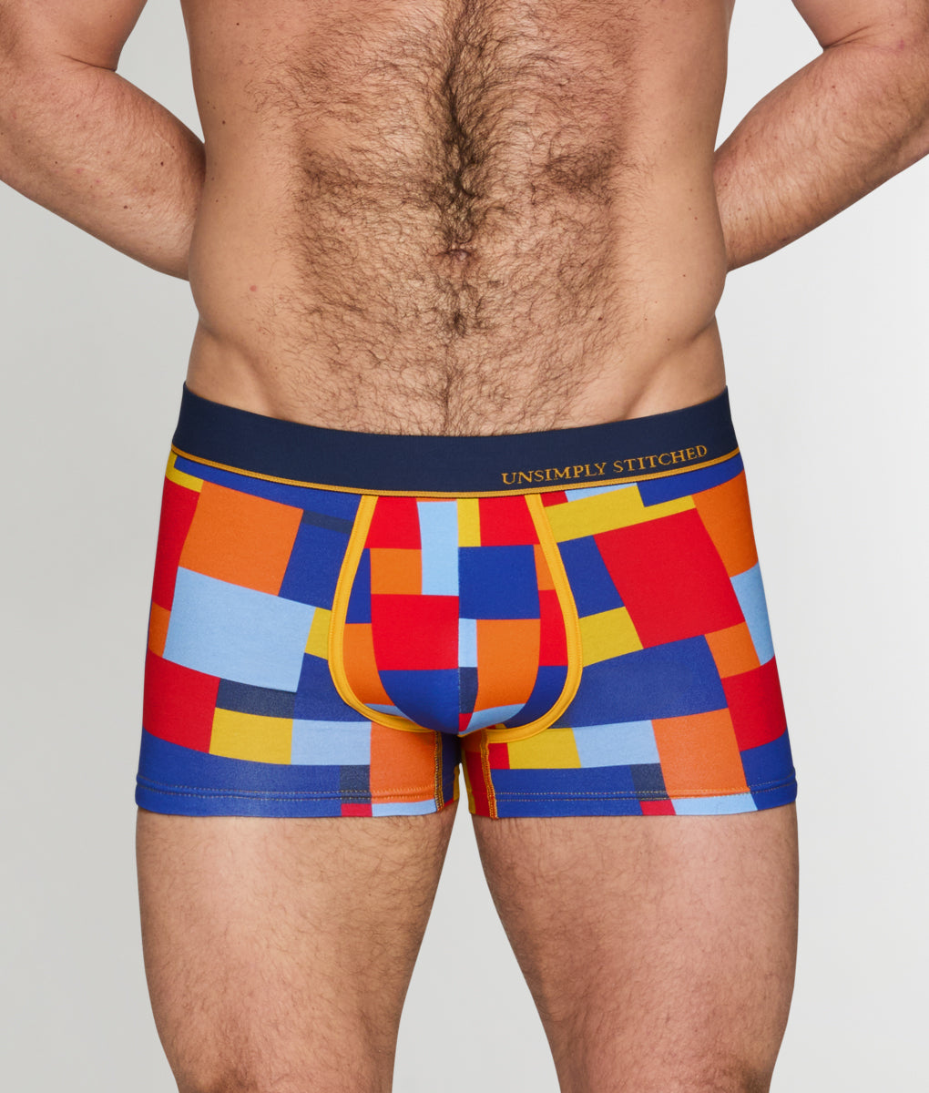 Unsimply Stitched Big Block Trunk - Multi / Small