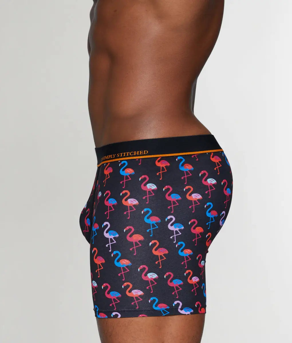 Unsimply Stitched Flamingo Boxer Brief
